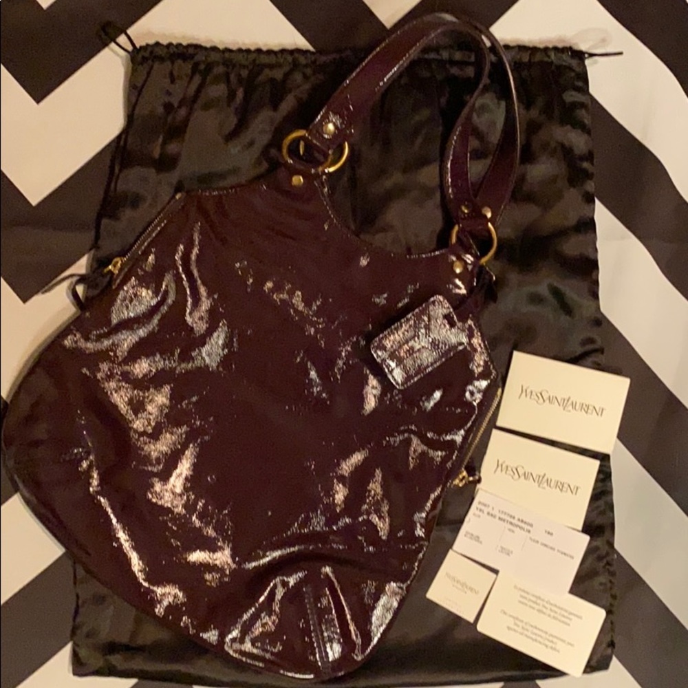 YSL Sac Metropolis - Fleur Corrigée Pigmentée